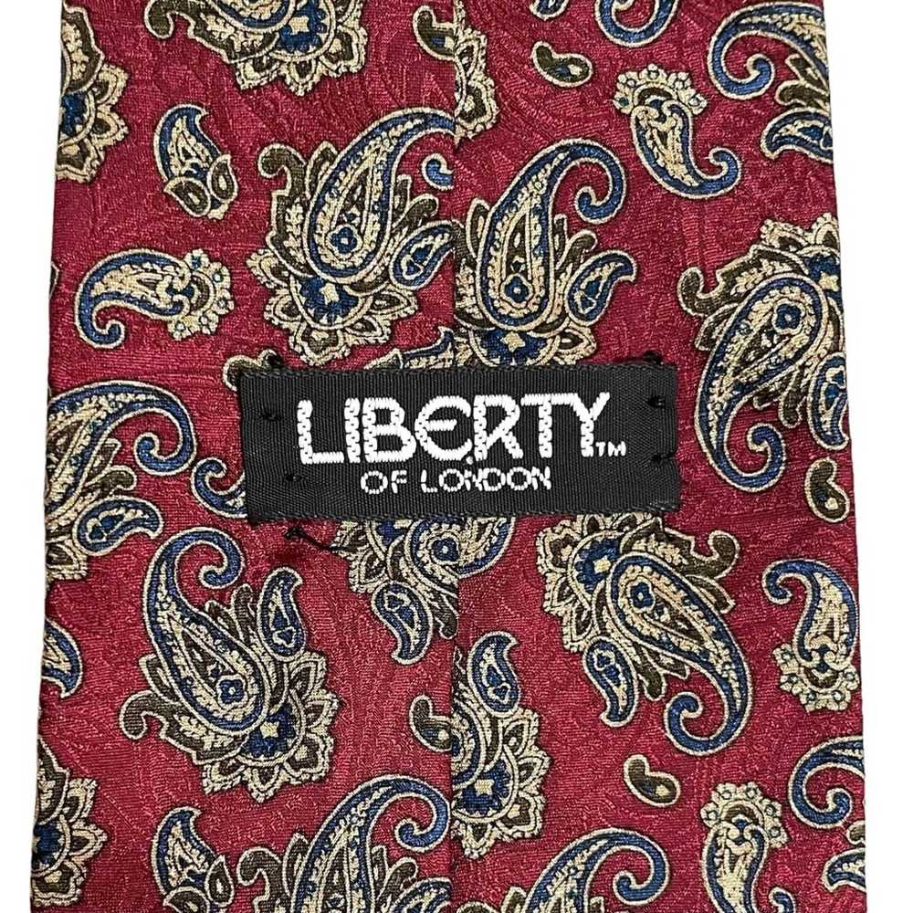 Liberty Of London Vintage Liberty of London Red P… - image 5