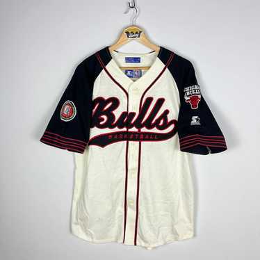 CHICAGO BLACKHAWKS VINTAGE 1990'S STARTER AUTHENTIC JERSEY YOUTH LARGE -  Bucks County Baseball Co.
