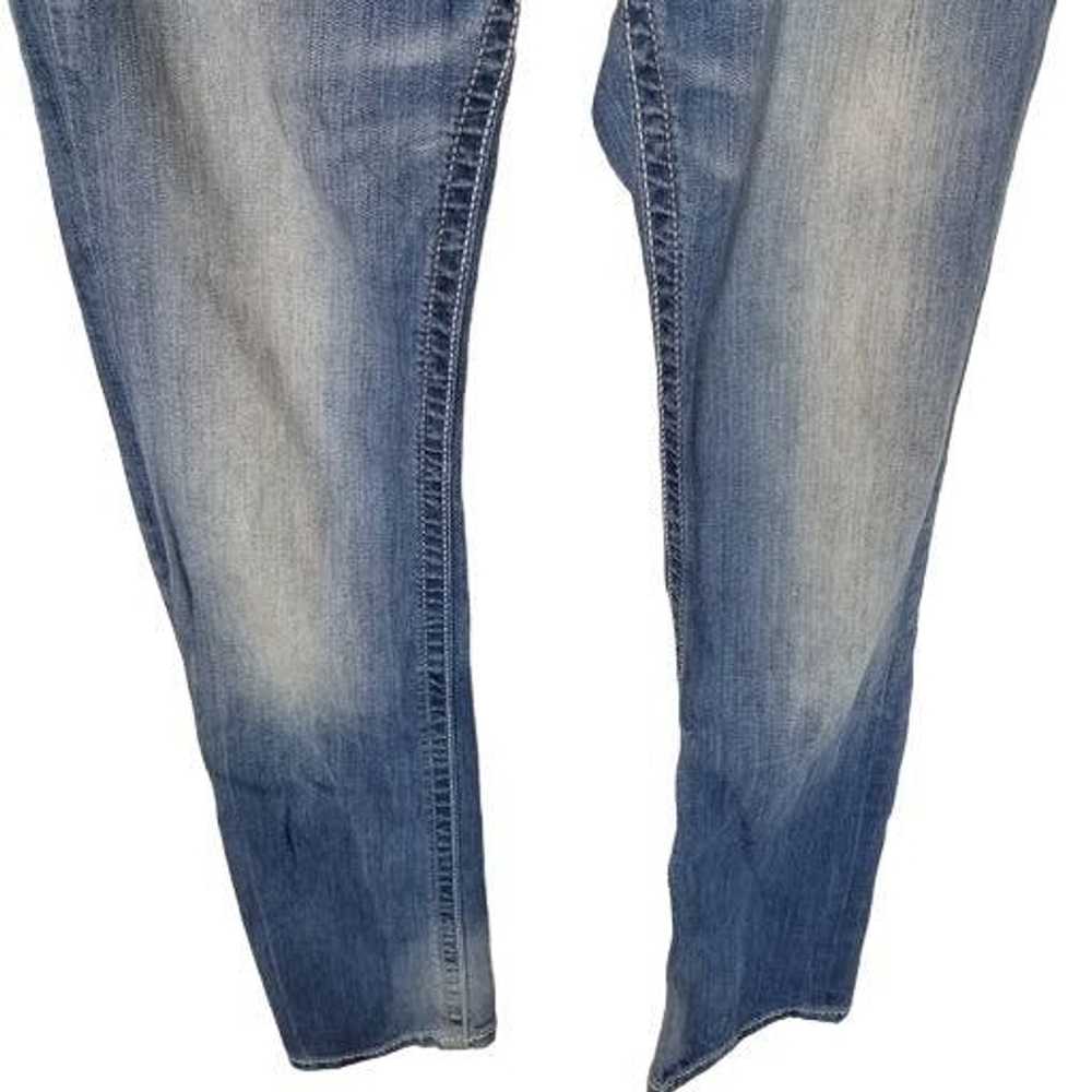 Bke BKE 29L Medium Wash Denim Low Rise Bootcut Sa… - image 3