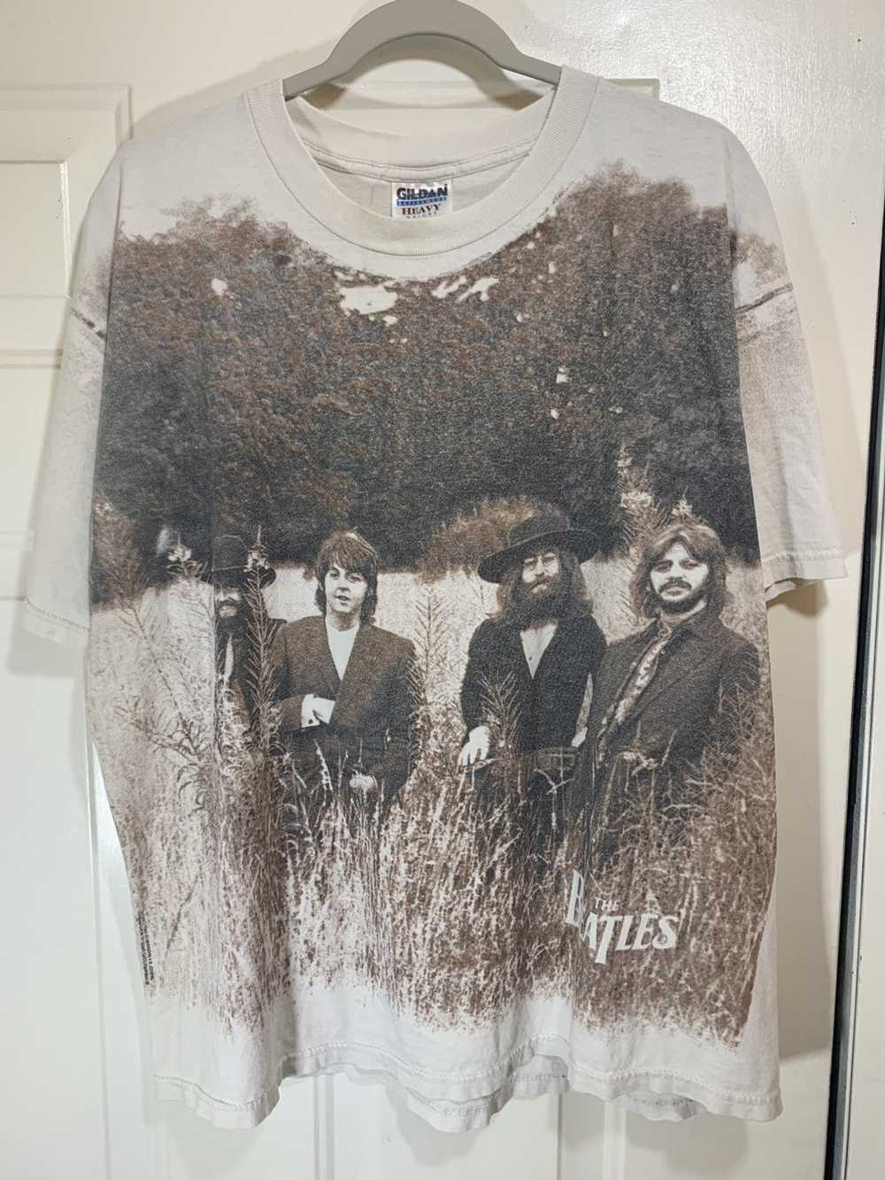 Vintage VINTAGE 1998 BEATLES BAND T-SHIRT - image 1