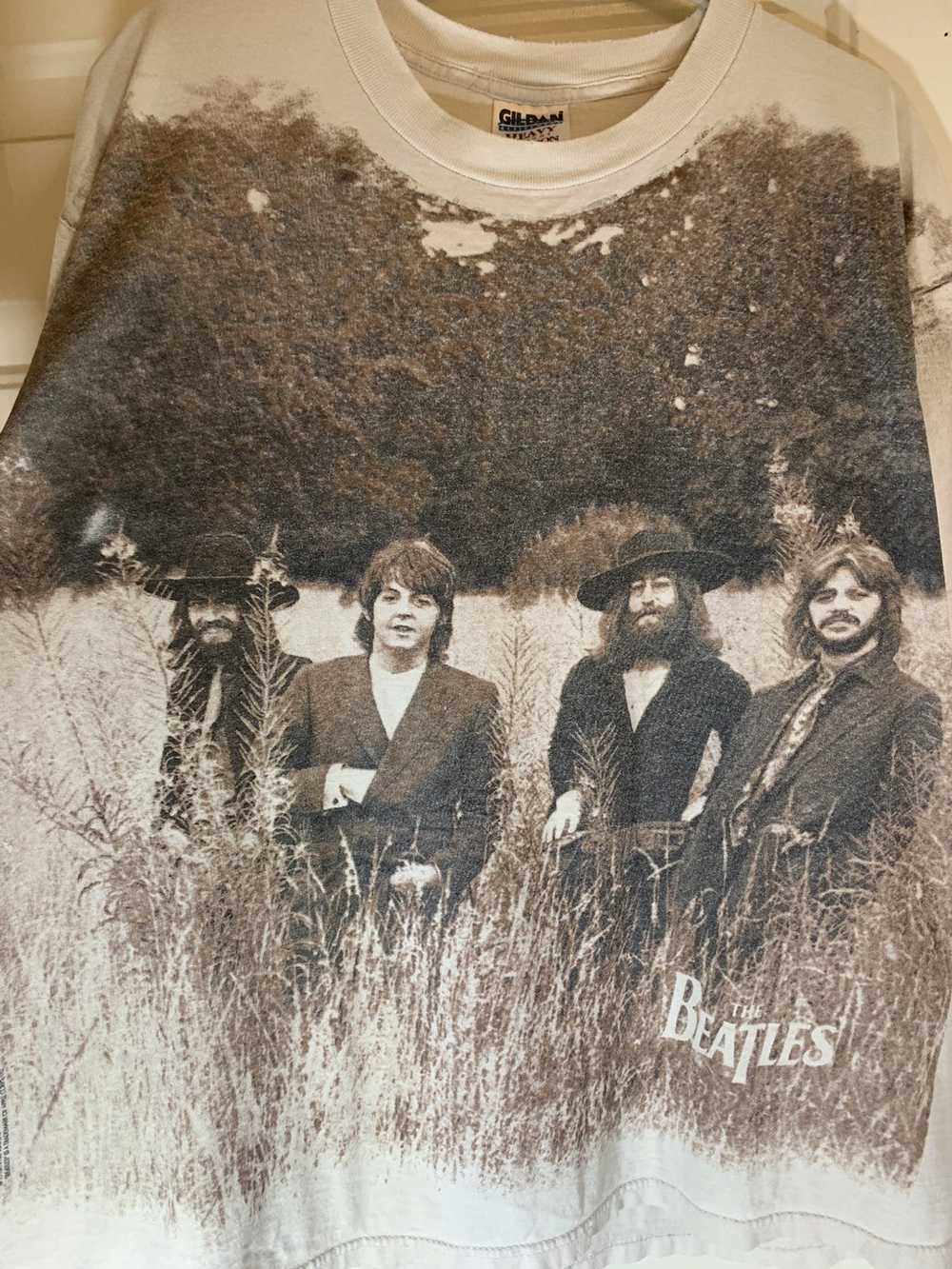 Vintage VINTAGE 1998 BEATLES BAND T-SHIRT - image 2