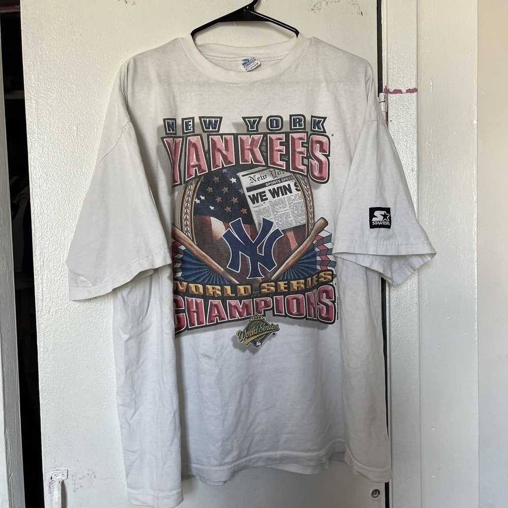 Vintage Lee Sport Derek Jeter New York Yankees T-Shirt Size Men’s Medium