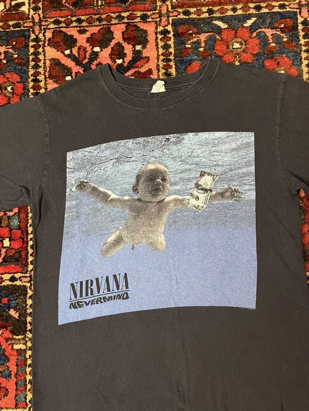 Nirvana × Vintage Vintage Nirvana band shirt - image 2