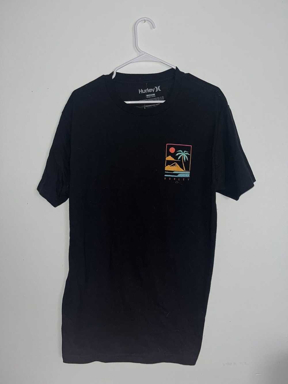 Hurley Black Vintage Hurley Tee - image 1