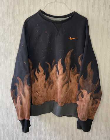 1 Of 1 × Custom Sweatshirt × Nike Vintage Nike Fi… - image 1