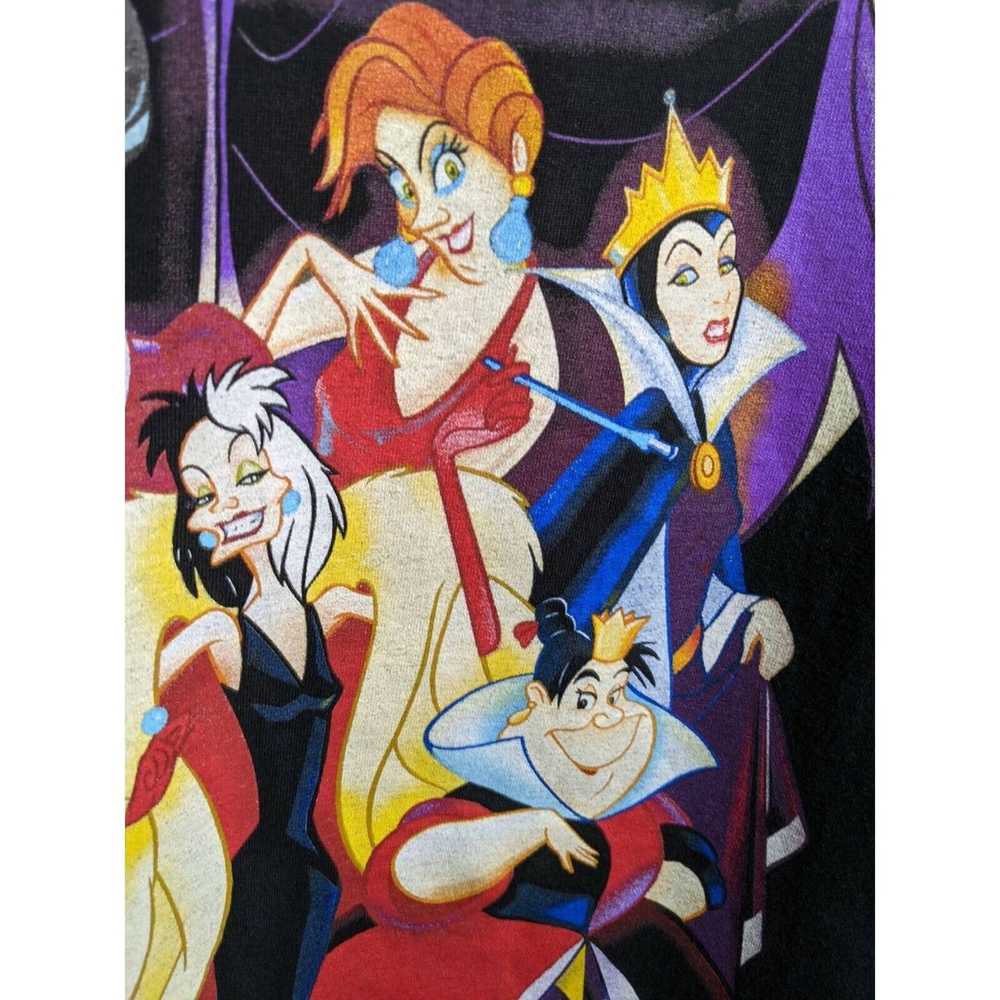 Disney Vintage Disney Shirt Villains Bad Girls Ni… - image 7