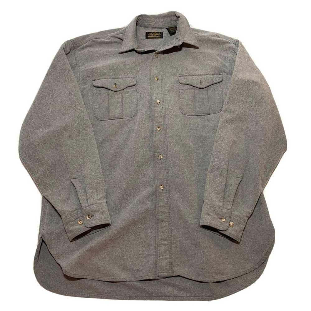 Eddie Bauer Vintage Eddie Bauer Chamois Shirt XLT… - image 1