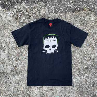 Vintage 1990s Zero Skateboards Skull Shirt 