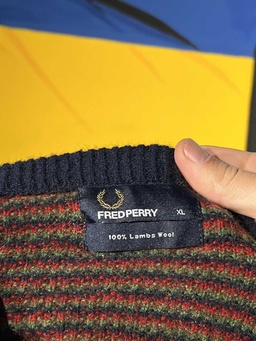 Fred Perry × Luxury × Vintage Fred Perry 100% Lam… - image 8