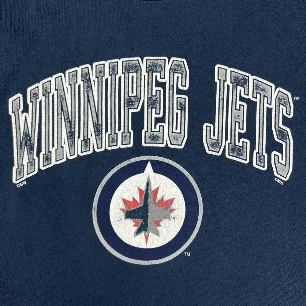 NHL × Vintage Vintage Winnipeg Jets NHL Sweatshirt 1/… - Gem