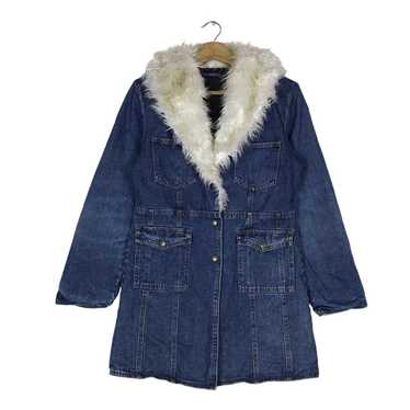 Japanese Brand Japanese Brand Anap Fur Collar Jea… - image 1