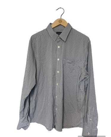 UNTUCKit Untuckit Men’s Black Check Long Sleeve Sh