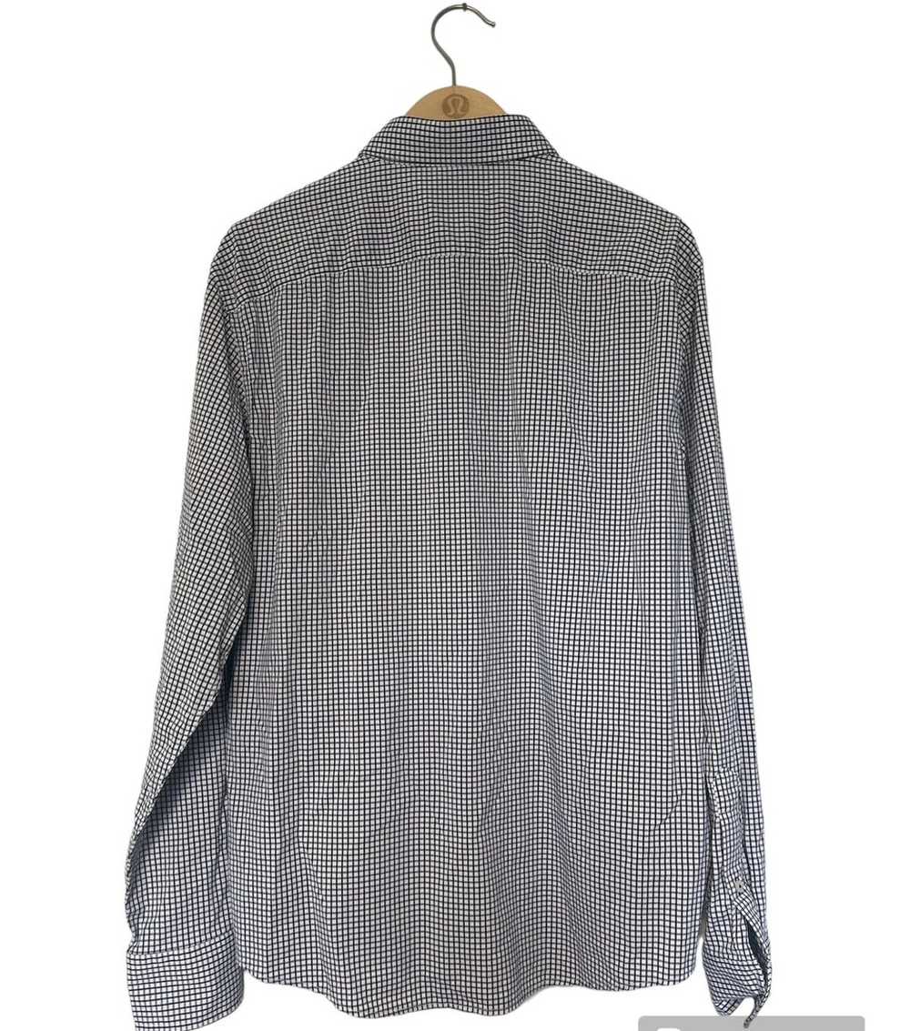 UNTUCKit Untuckit Men’s Black Check Long Sleeve S… - image 6