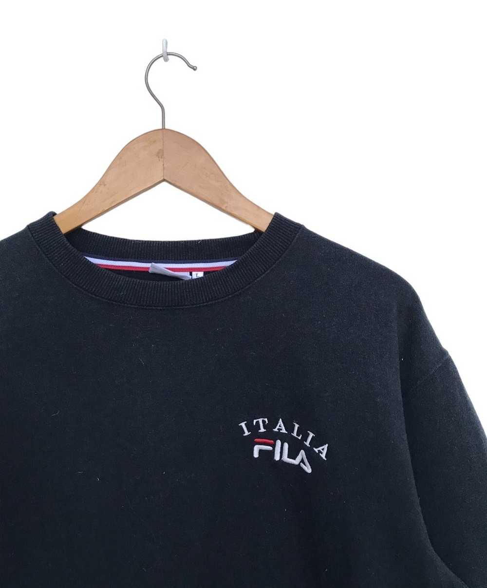 Fila × Streetwear Vintage Fila Italia Sweatshirt.… - image 2