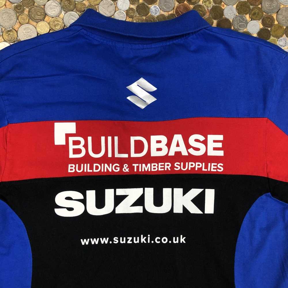 Slightly Distressed Suzuki Tee Suzuki Race Vintag… - image 7