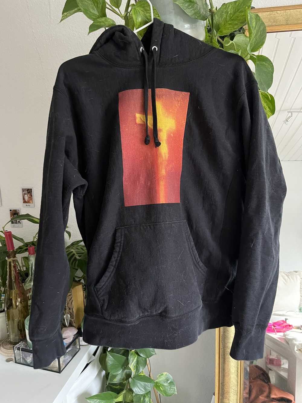 Supreme Piss Christ Hooded Sweatshirt - image 1