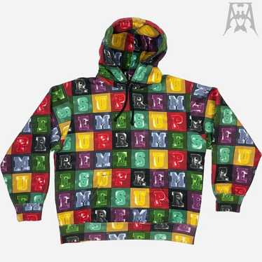 Supreme Blocks Hooded Sweatshirt (FW20) - $168