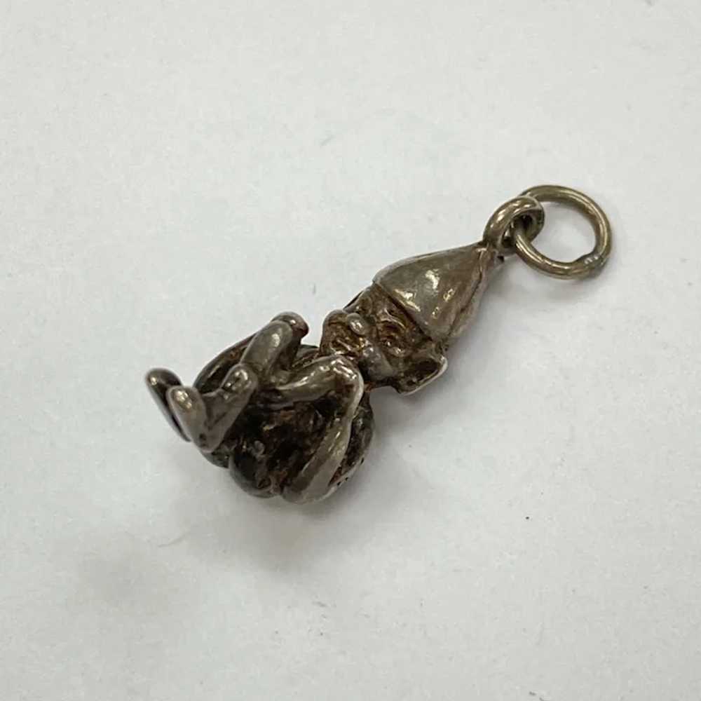 Elf On A Shelf Vintage Charm Sterling Silver Thre… - image 3