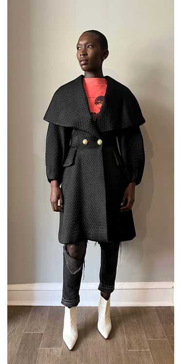 Christian Lacroix demi-couture black wool-blend sc
