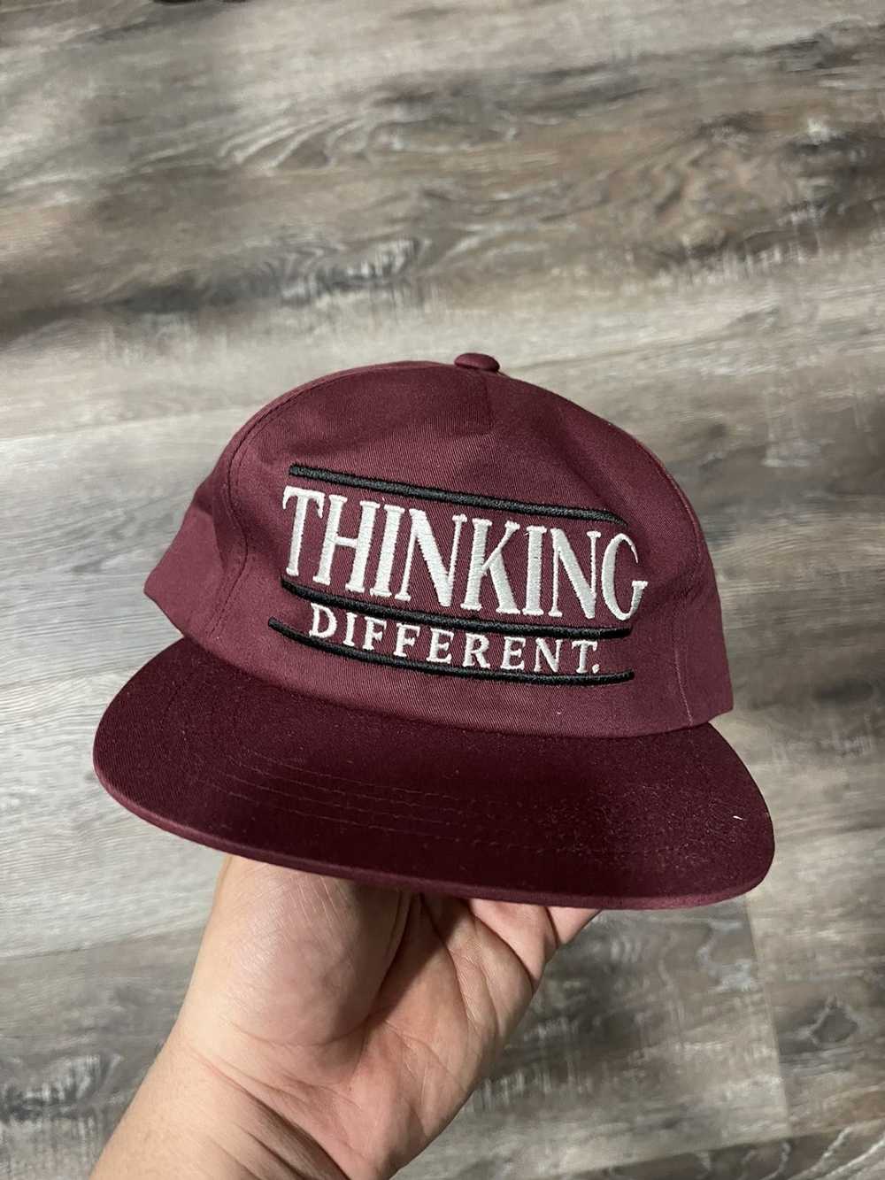 Streetwear × Vintage Thinking Different hat - image 1