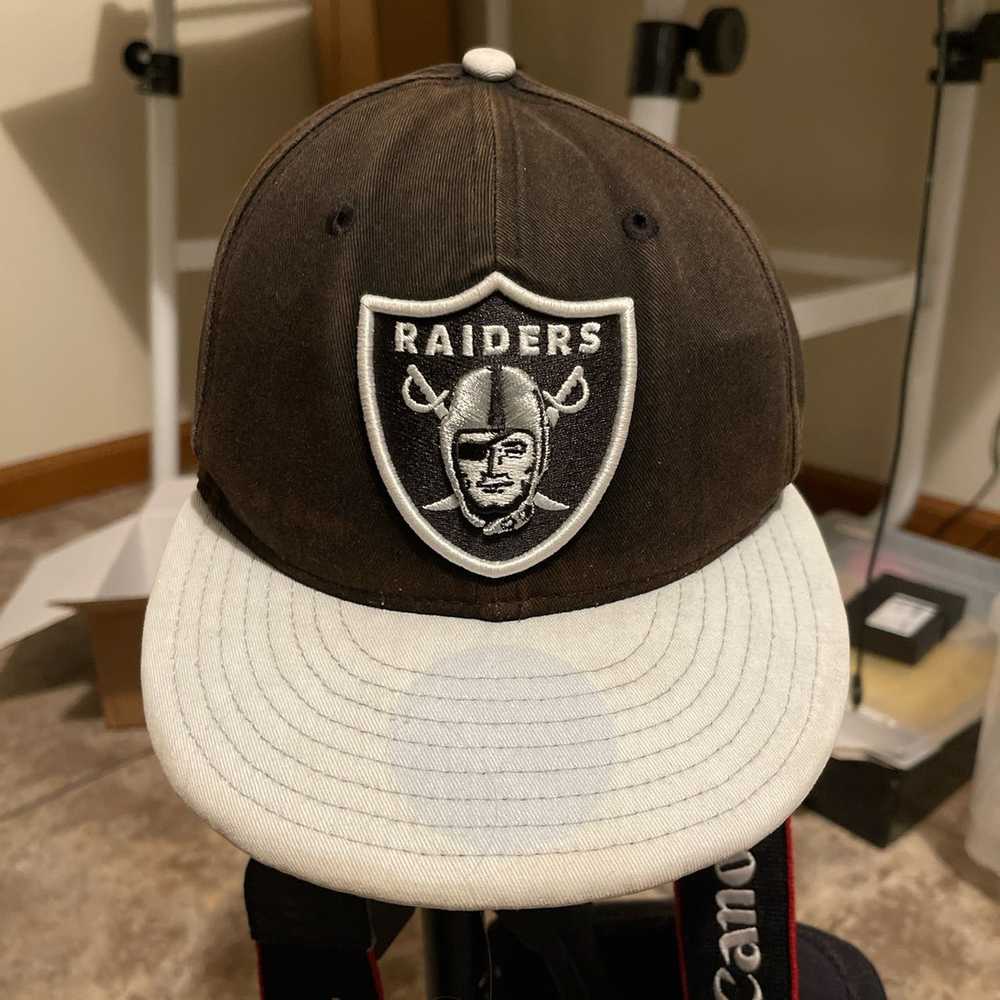 NFL × Streetwear × Vintage VINTAGE RAIDERS SNAPBA… - image 1