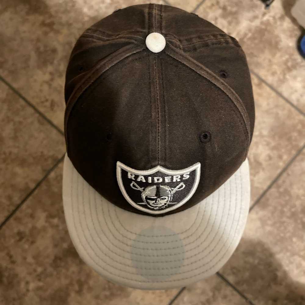 NFL × Streetwear × Vintage VINTAGE RAIDERS SNAPBA… - image 2