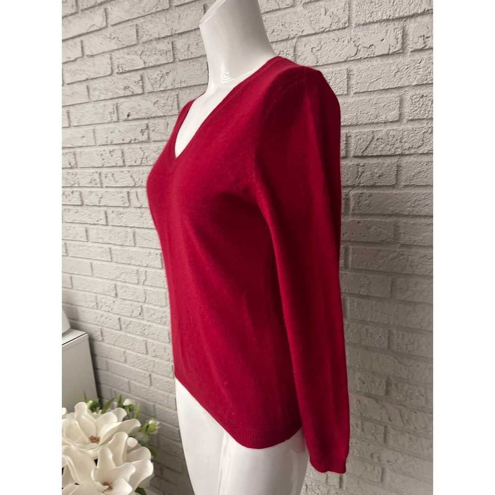 Other Simply Cashmere Red 100% Cashmere Sweater S… - image 2