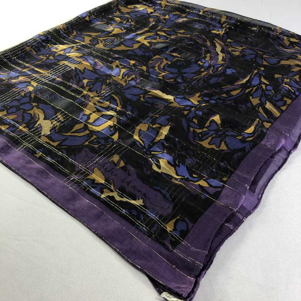 Vintage Vintage Yukiko Hanai Silk Scarf - image 3