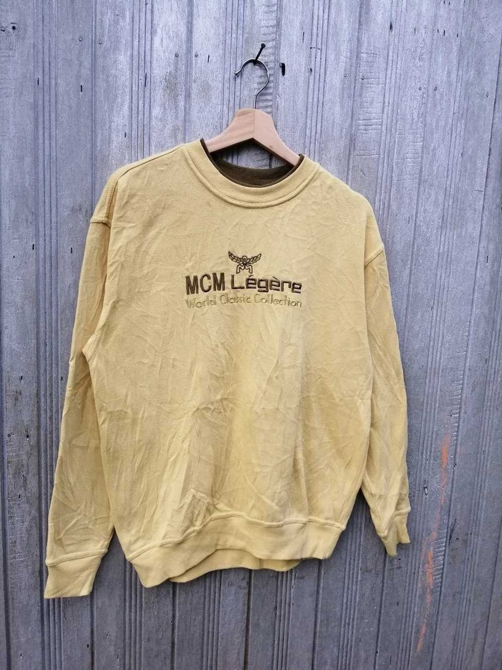 MCM Vintage MCM World Classic Sweatshirt Size L - image 4