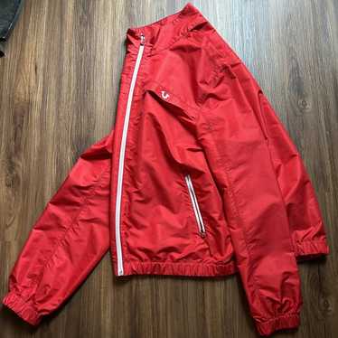 True Religion Red Sweat Suit Zip Up Hoodie Jacket & Sweatpants