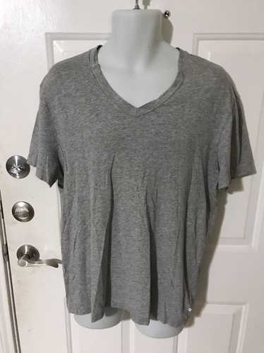 James Perse Combed Cotton V neck Tee