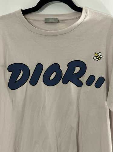 KAWS x Dior Bee Polo Shirt White Men's - SS19 - US