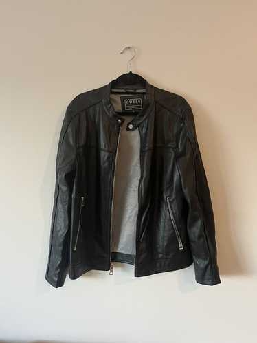 Guess Black Guess Leather Jacket