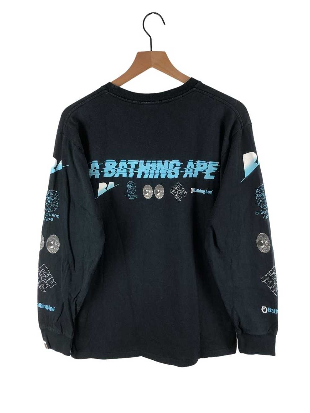 Bape Bape Print L/S Tee - image 1