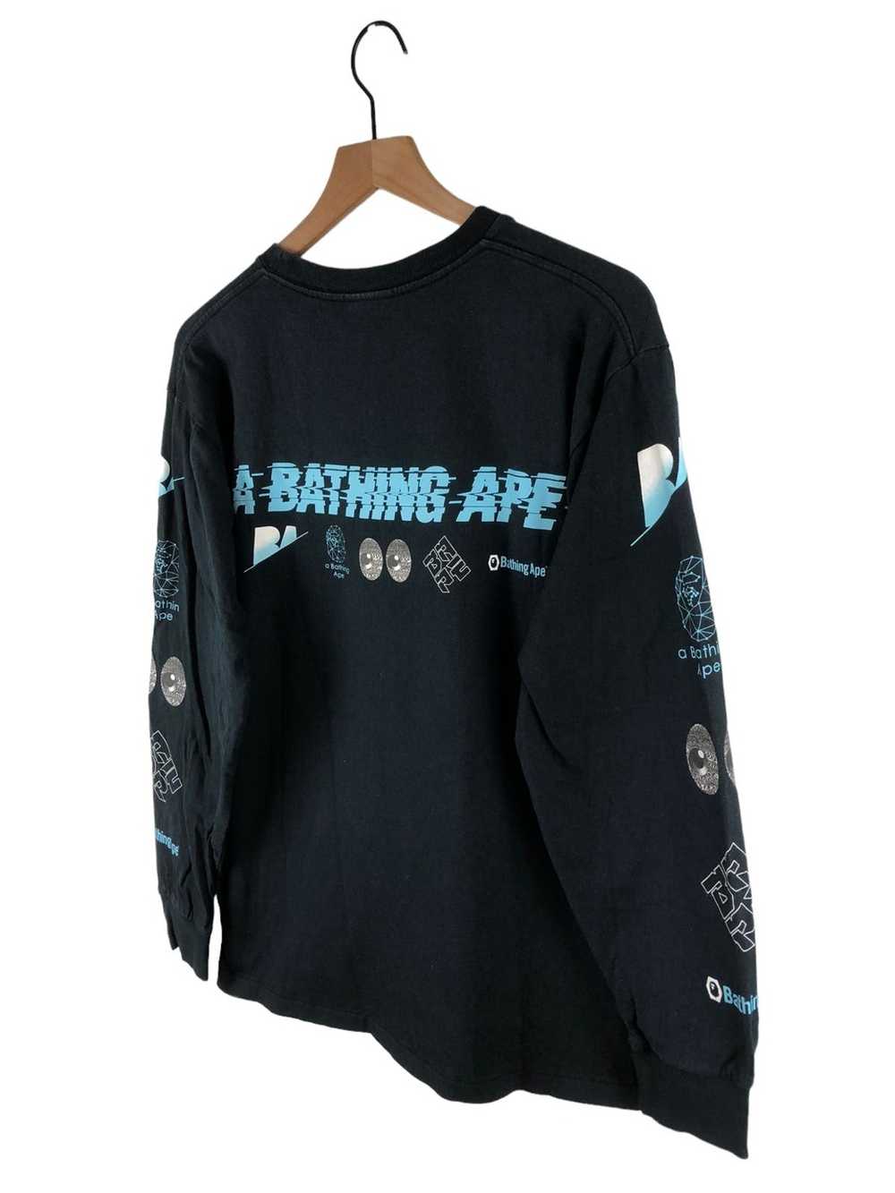 Bape Bape Print L/S Tee - image 2