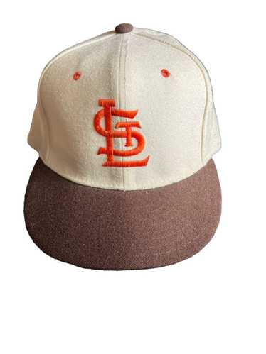St Louis Browns Hat Baseball Cap Fitted 7 5/8 New Era Vintage MLB Retro  Wool STL