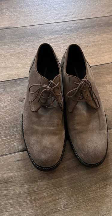 John Varvatos John varvatos suede derby shoes loaf