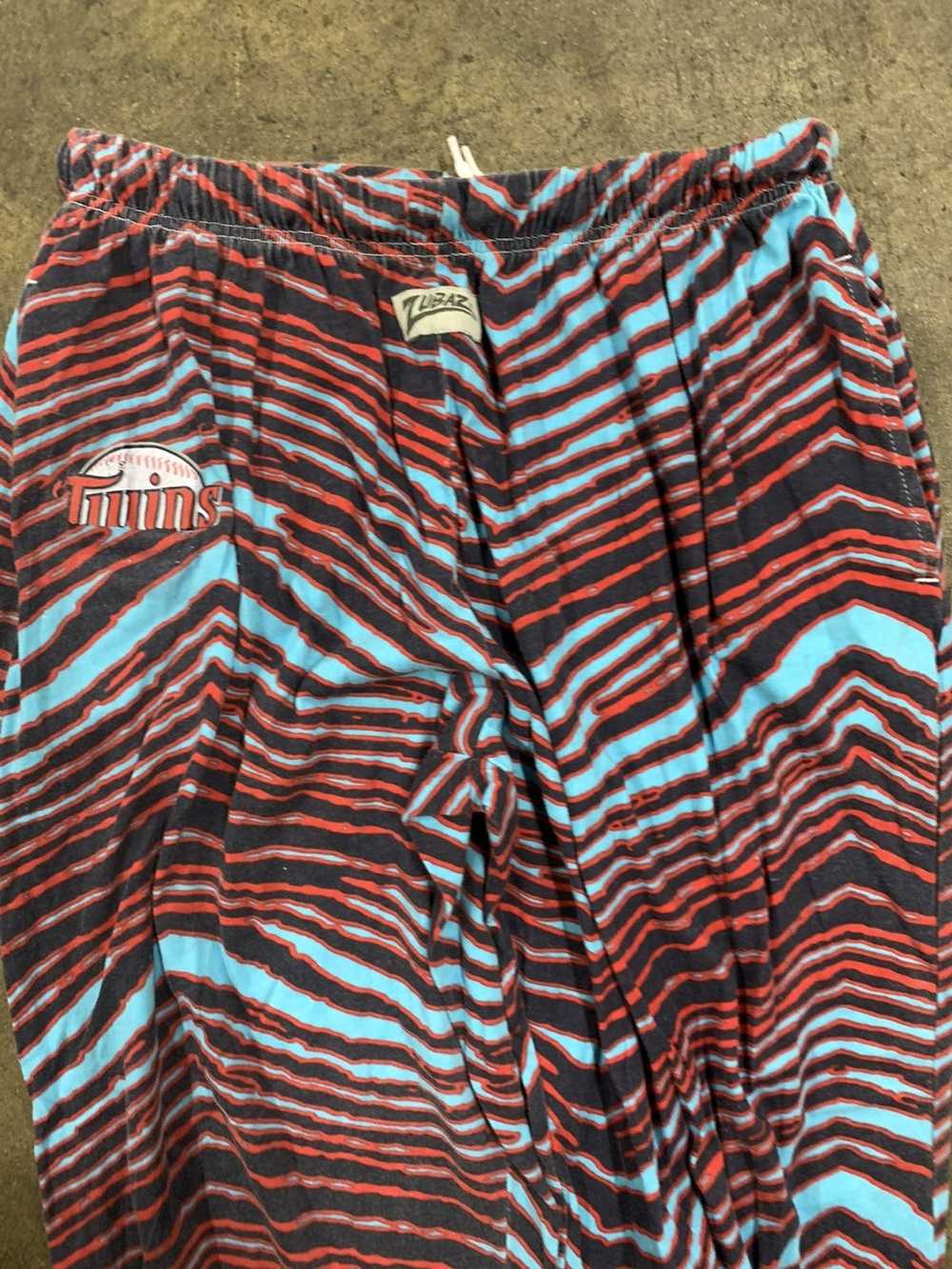 Men's Cincinnati Bengals Zubaz Black/Orange Zebra Pants