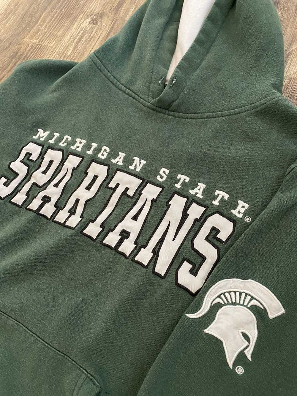 Vintage Y2K 2000s Faded Michigan State Spartans S… - image 4
