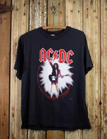 STONEANDDAGGER Vintage AC/DC Baseball Shirt