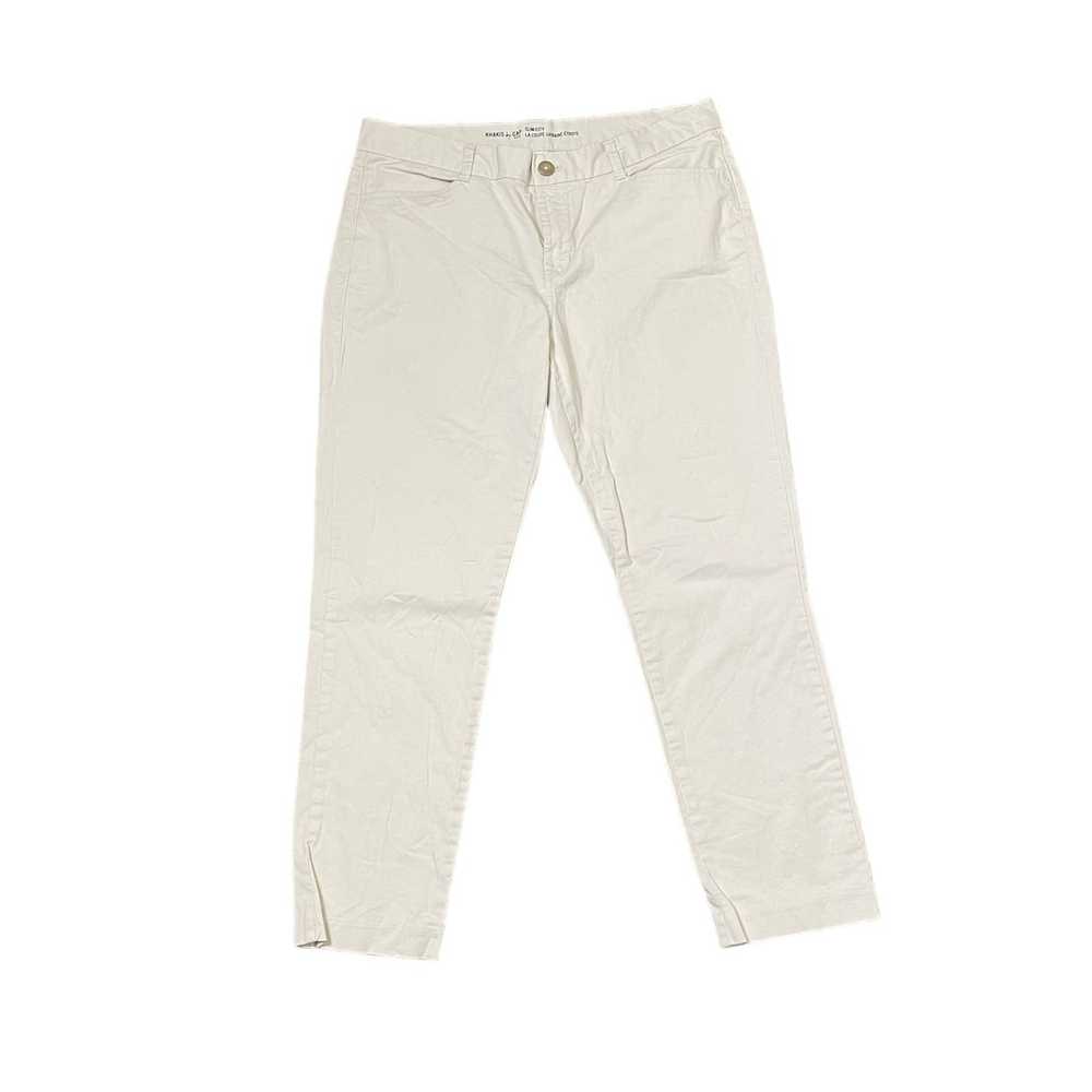 Gap Khakis By Gap Chino Pants 8R Tan Slim City St… - image 1