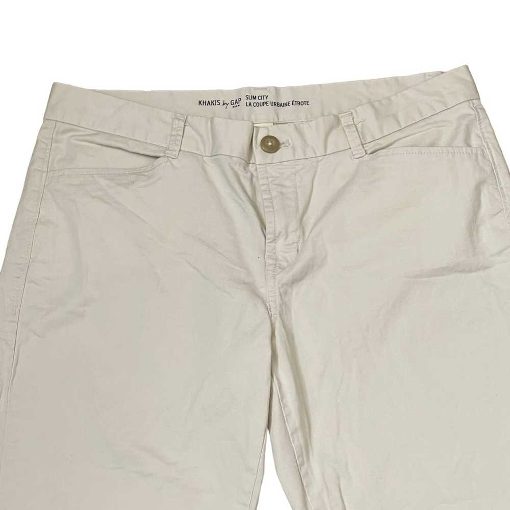 Gap Khakis By Gap Chino Pants 8R Tan Slim City St… - image 2