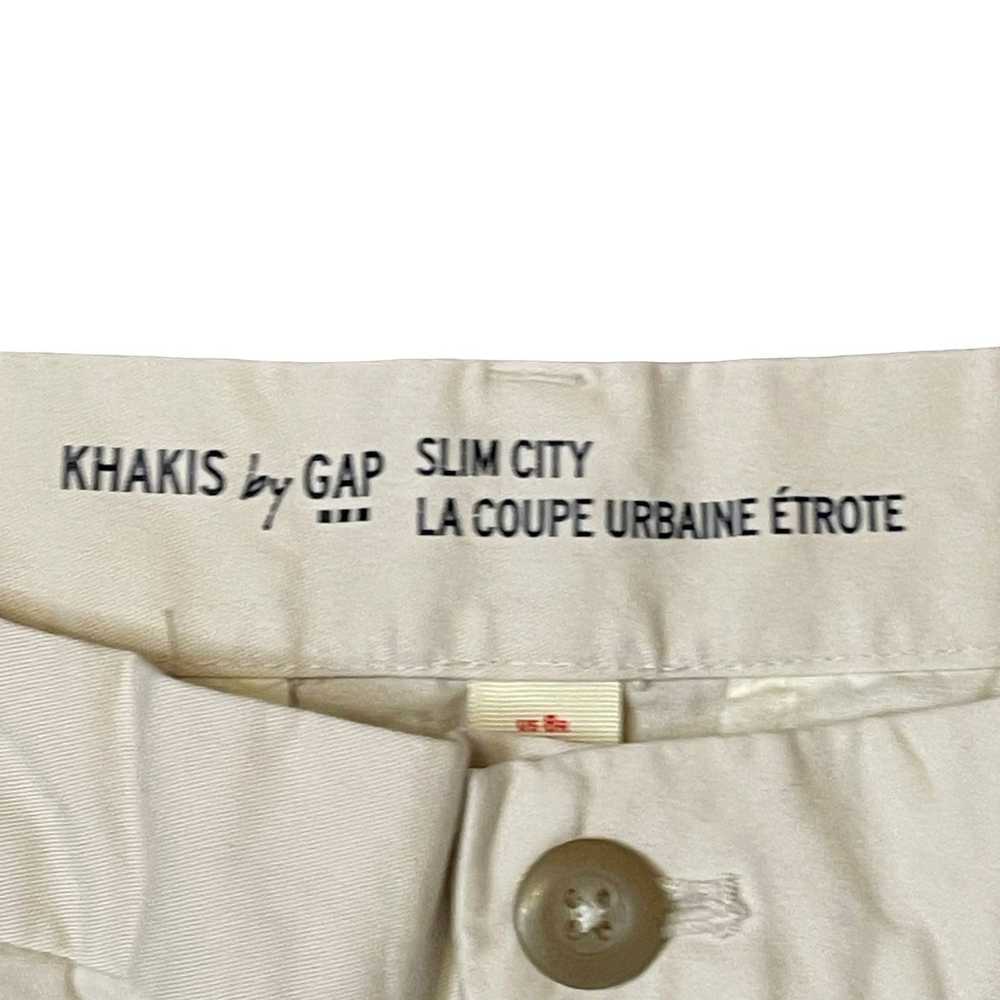 Gap Khakis By Gap Chino Pants 8R Tan Slim City St… - image 5