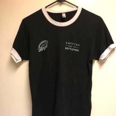 CATFISH&amp;THE BOTTLEMEN 2016 ツアーTシャツ UK Catfish & The Bottlemen Men's CATBTS03MB05 T-Shirt, Black