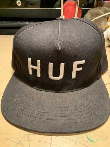 Huf Huf Classic Spell Out Snapback Black