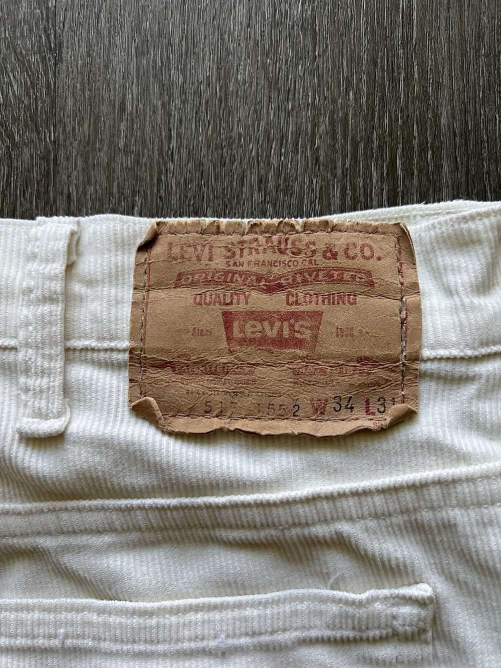 Levi's × Streetwear × Vintage VTG 70s Levi’s 517 … - image 4