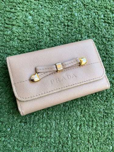 Prada Prada leather key holder