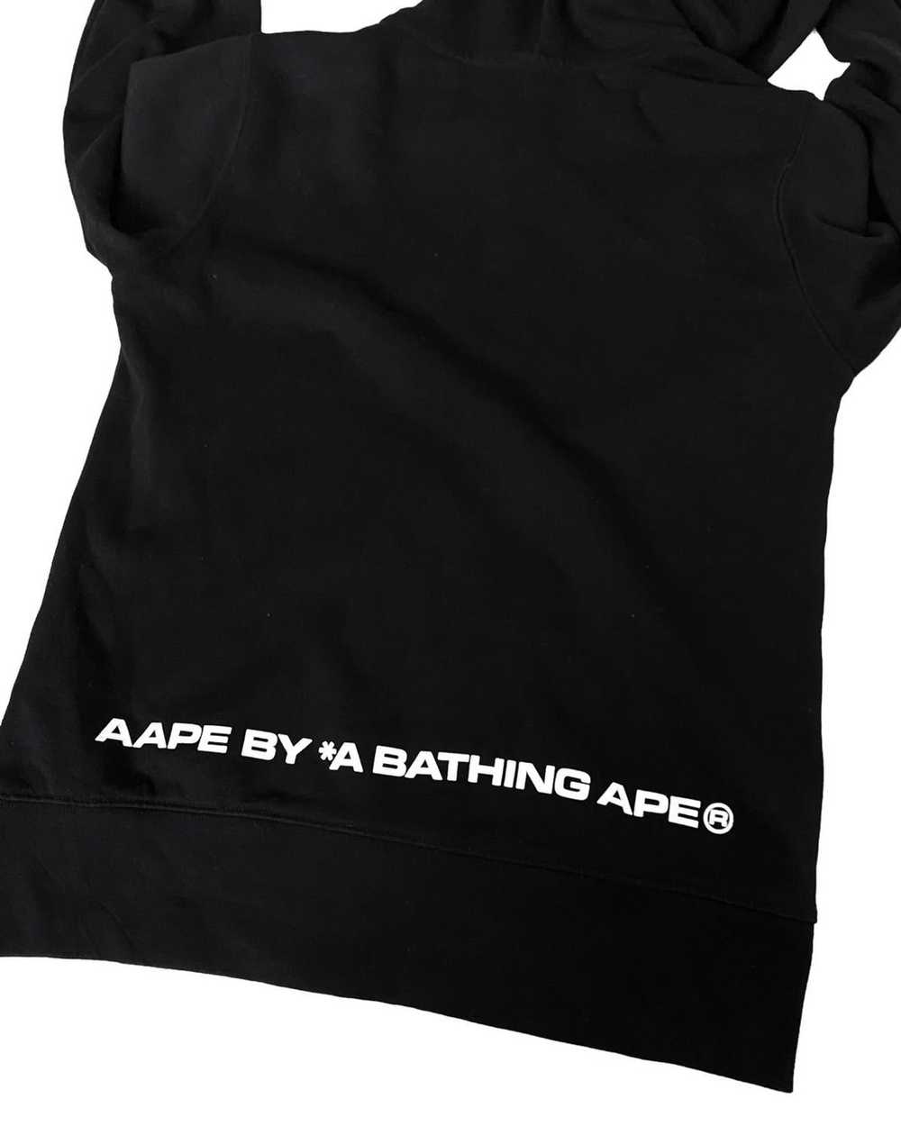 AAPE BY *A BATHING APE® graphic-print cotton-blend Hoodie