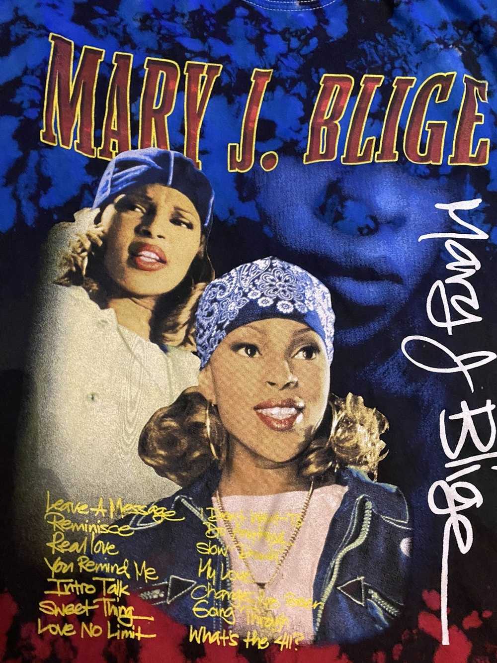 Hype × Rap Tees Mary j blige tee - image 1