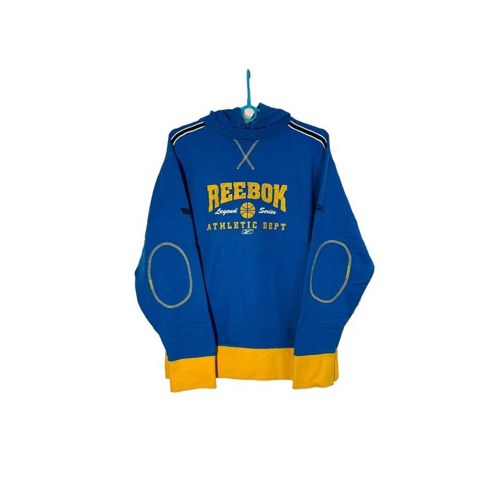 Reebok × Vintage Reebok hoodie vintage sweatshirt… - image 1